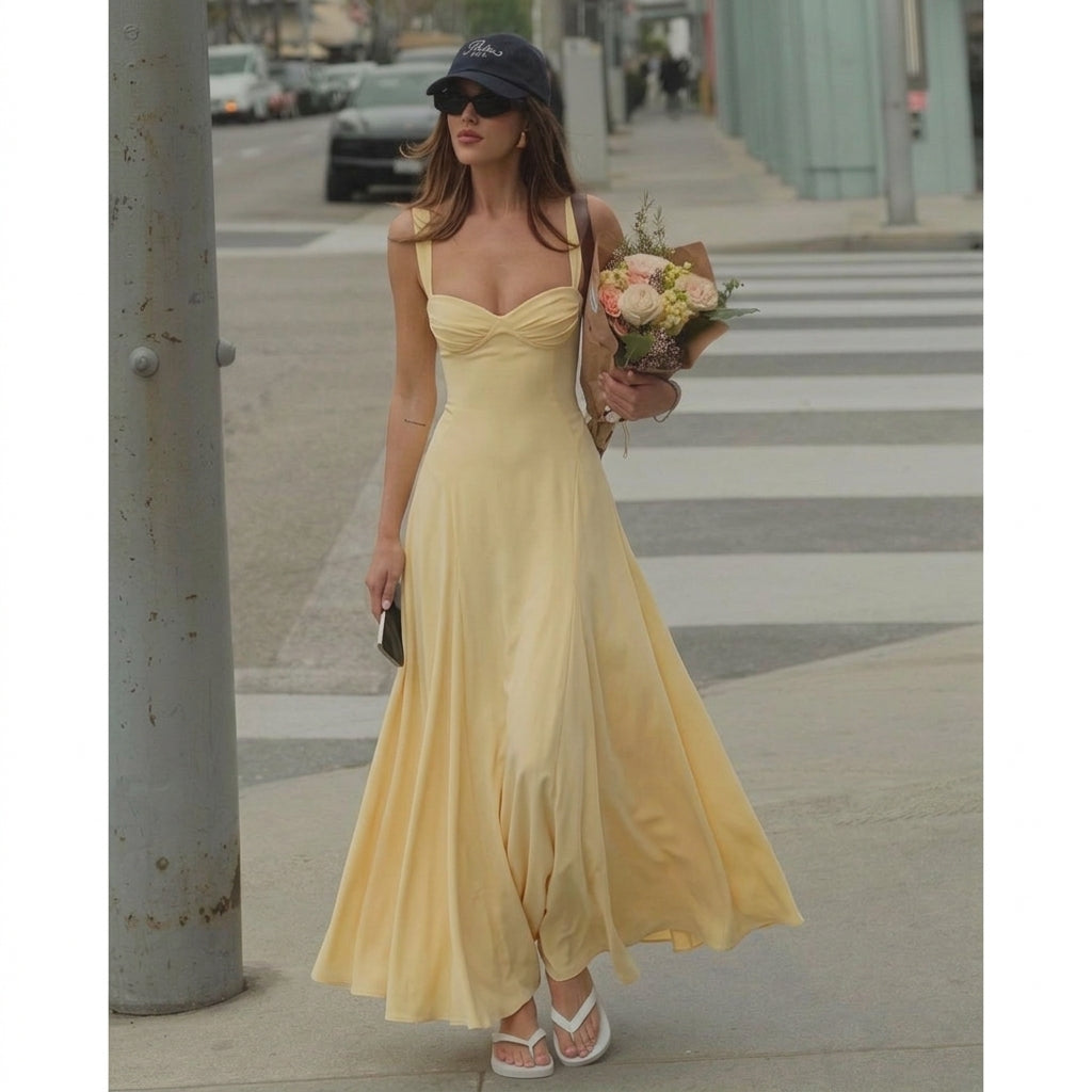 How To Style A Satin Dress: Wedding Guest, Party &amp; Date Night Outfit Ideas