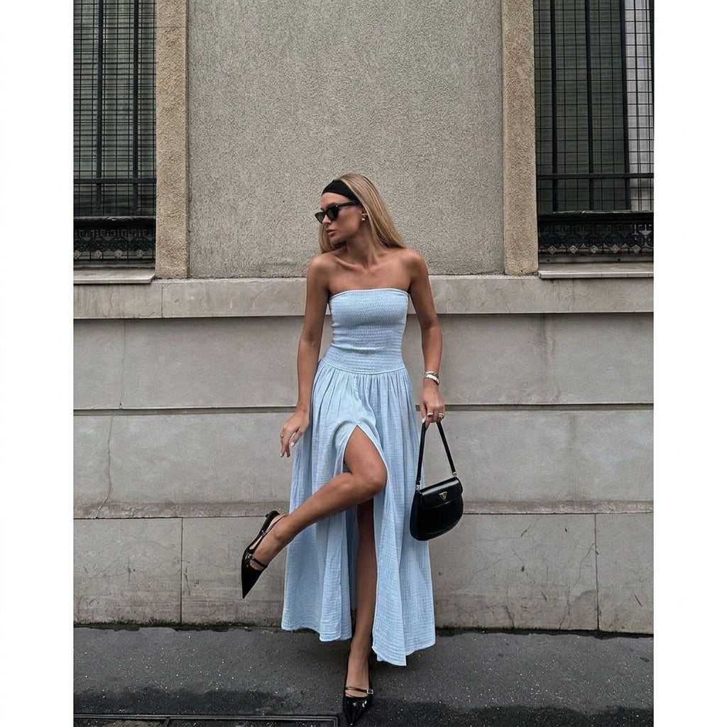 How To Choose A Blue Dress: Long Dress Styles, Colors &amp; Outfit Ideas For Women