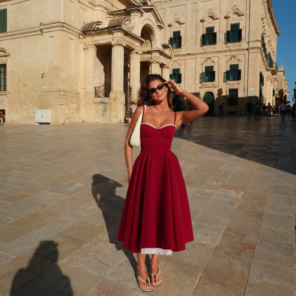 How To Style A Red Dress For A Wedding Guest: Outfit Ideas For Every Dress Code