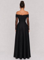 Celestine Lace Sleeve Maxi Dress