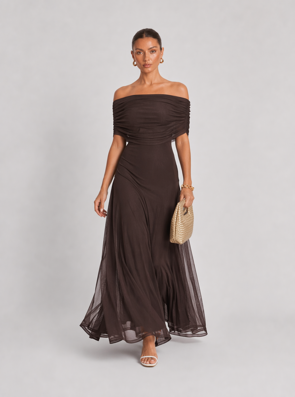Grace One Shoulder Maxi Dress