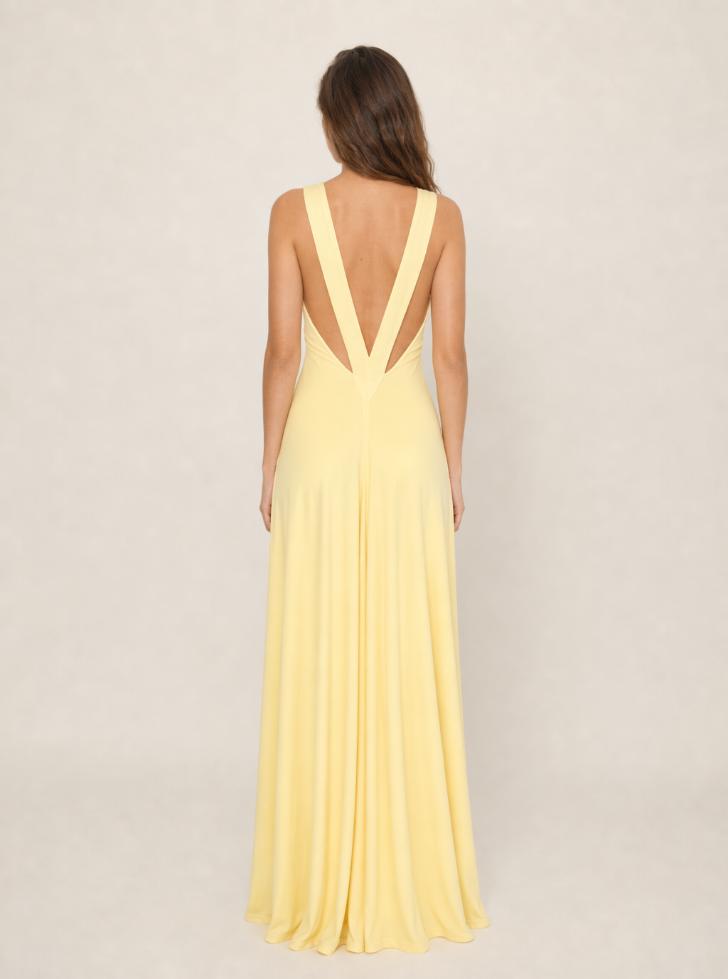 Celeste Plunge V Maxi Dress