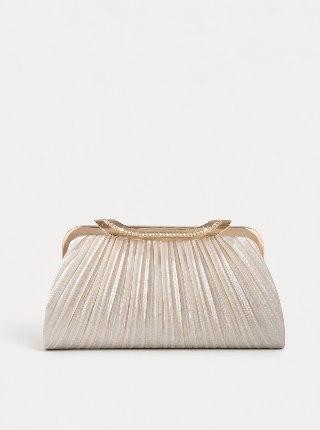 Aaliyah Pleated Clutch Bag