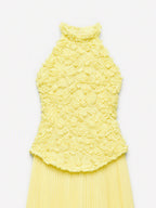 Elspeth Floral Applique Maxi Dress
