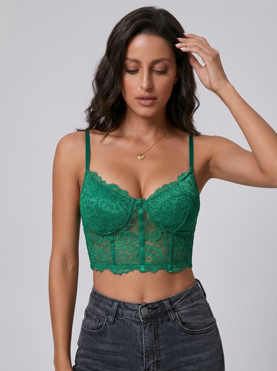 Juliette Longline Lace Bra