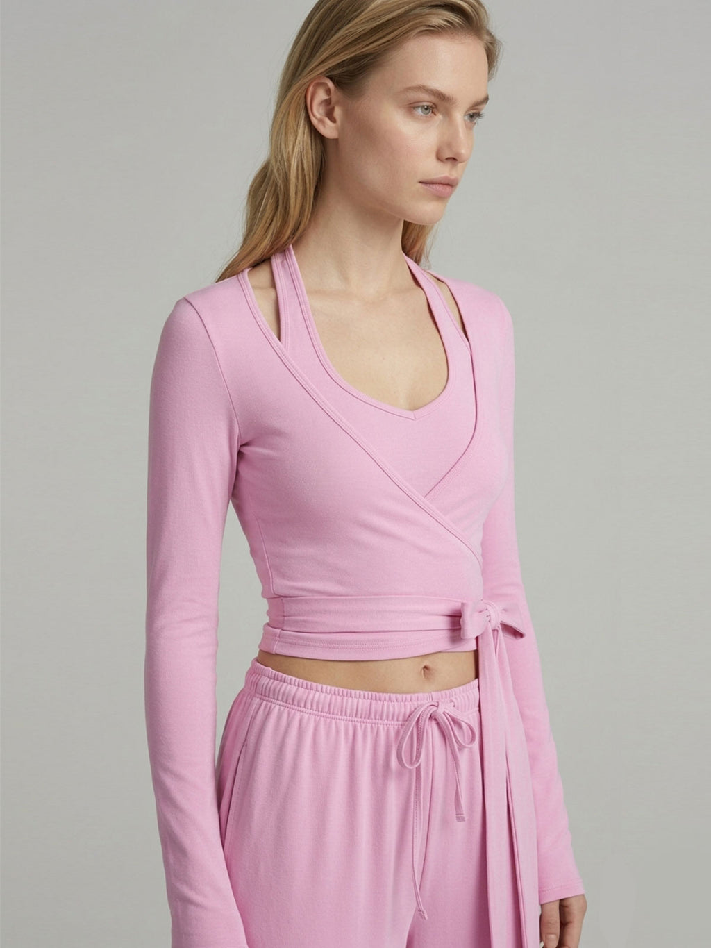 Yasmin Wickel-Loungewear-Set (Zweiteiler)