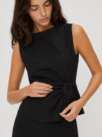 Nora Side Knot Midi Skirt