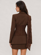 Veronica Lace Tailored Set