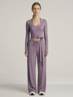 Yasmin Wickel-Loungewear-Set (Zweiteiler)