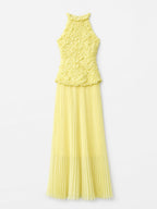 Elspeth Floral Applique Maxi Dress