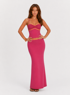 Katelyn Embellished Knit Skirt Set