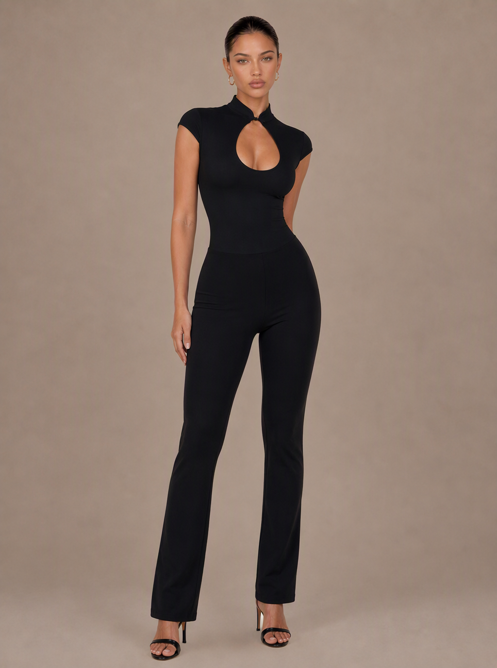Zephrina Quinelle cutout knit top