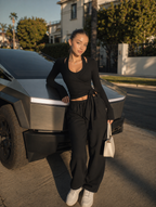 Yasmin Wickel-Loungewear-Set (Zweiteiler)