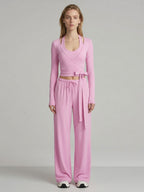 Yasmin Wickel-Loungewear-Set (Zweiteiler)