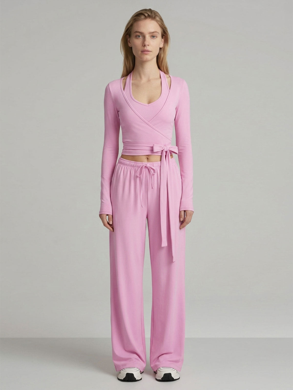 Yasmin Wickel-Loungewear-Set (Zweiteiler)