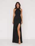Sheath Pleated Chiffon Dress