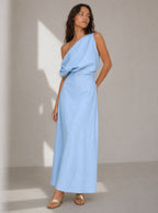 Cecilia One Shoulder Midi Dress