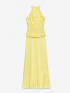 Elspeth Floral Applique Maxi Dress