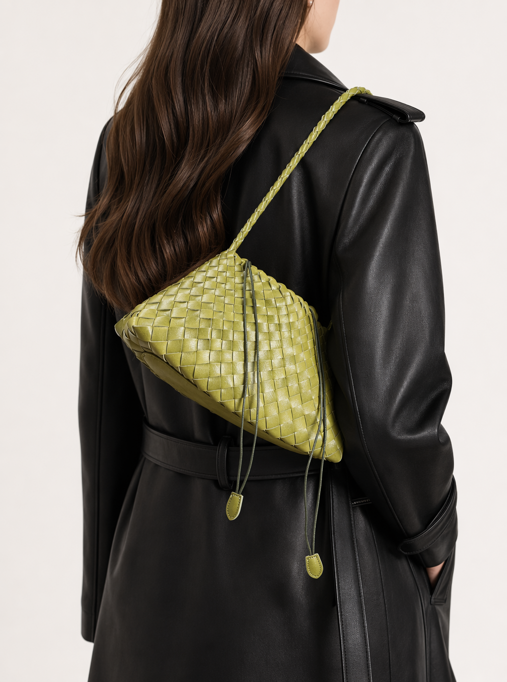 Raquel Woven Shoulder Bag