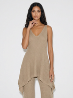 Talia Textured Knit Pant Set