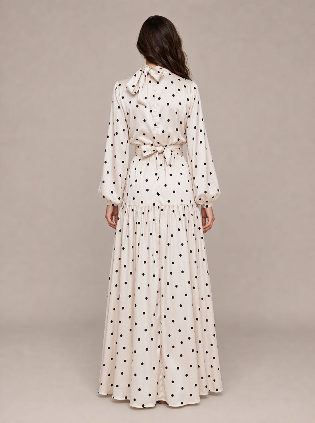 Seraphine Polka Dot Maxi Dress