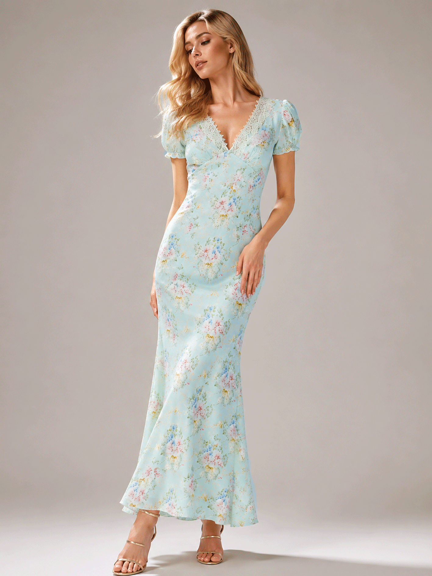 Cottagecore Garden Party Dress