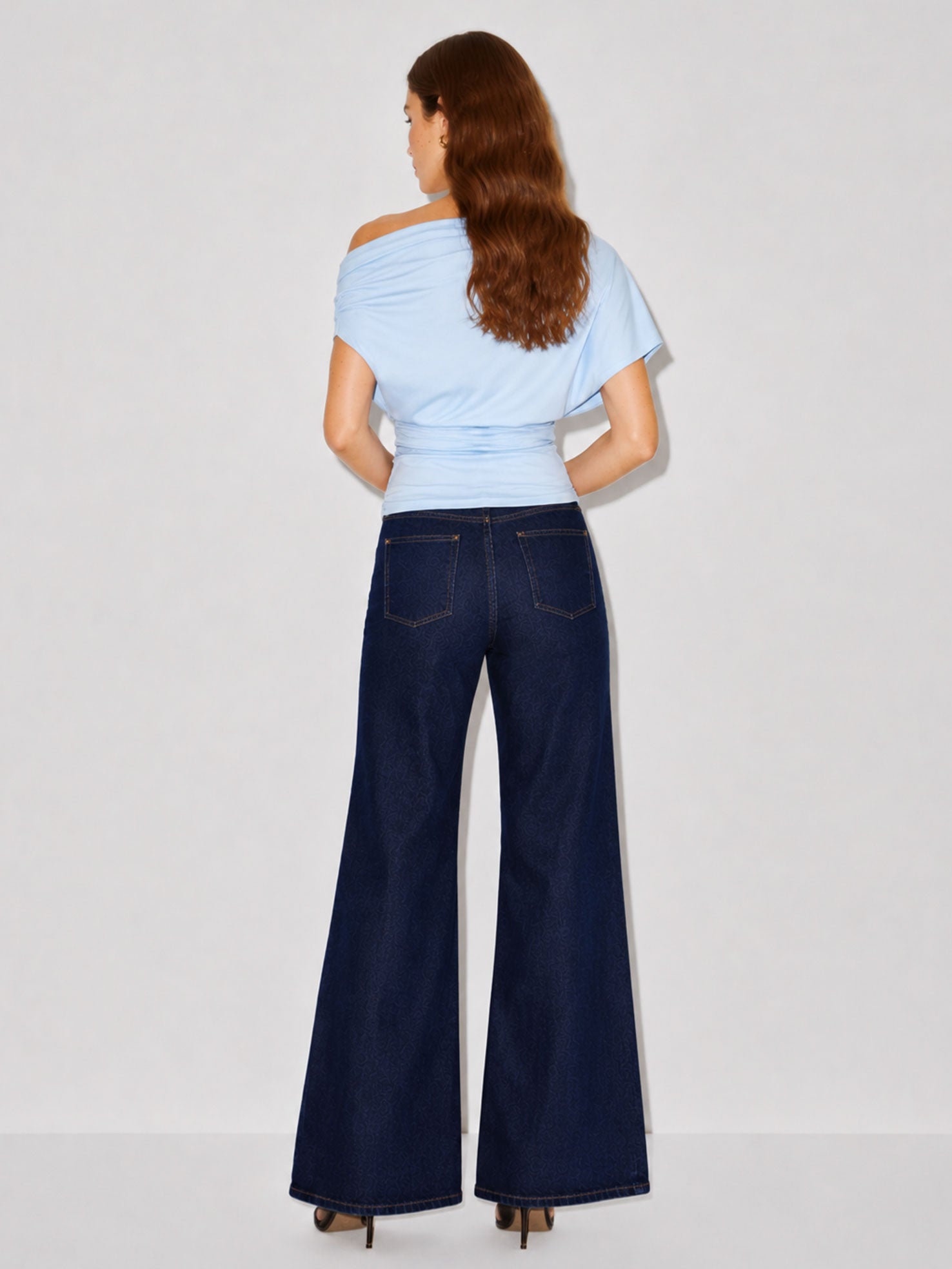 Off-Shoulder Ruched Top