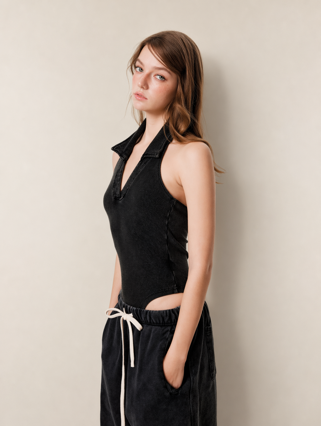 Polly Neckholder-Body-Oberteil