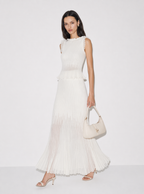 Kimberly Pleated Knit Skirt Set