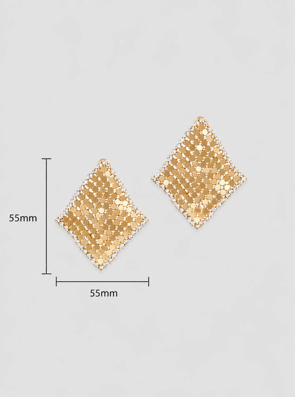 Lisette Geometric Drop Earrings