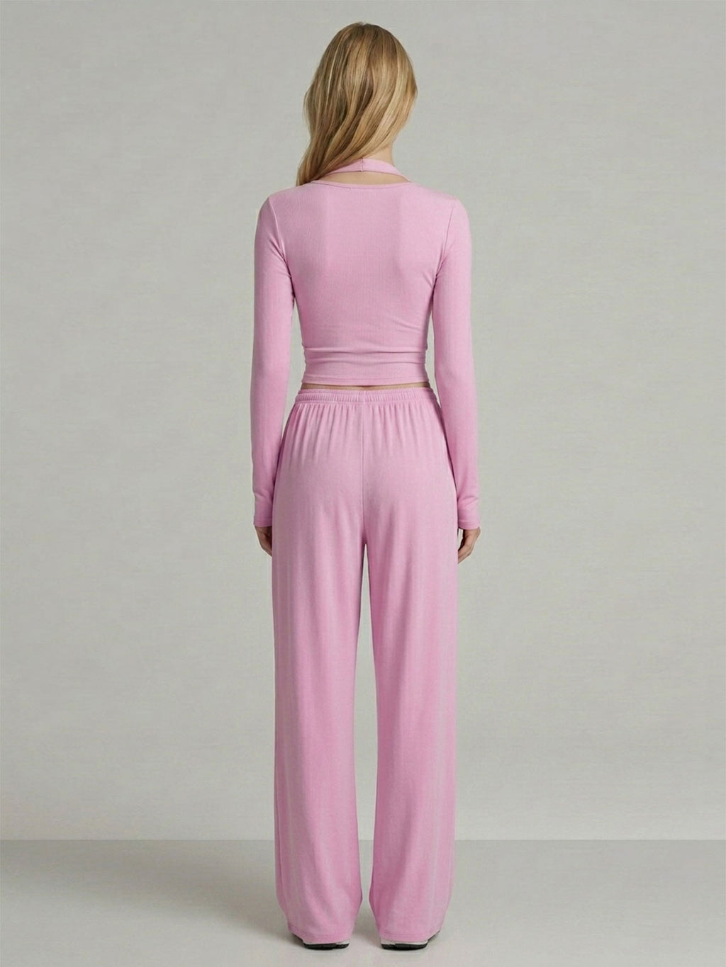 Yasmin Wickel-Loungewear-Set (Zweiteiler)