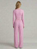 Yasmin Wickel-Loungewear-Set (Zweiteiler)