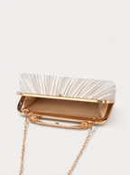 Aaliyah Pleated Clutch Bag