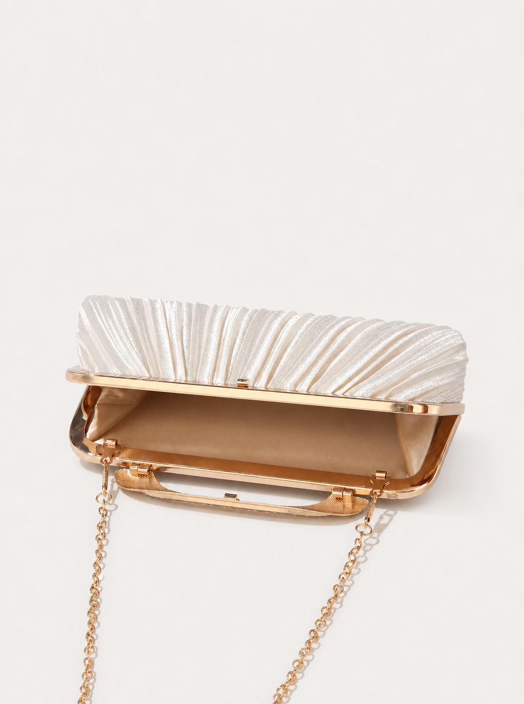 Aaliyah Pleated Clutch Bag
