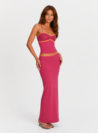Katelyn Embellished Knit Skirt Set