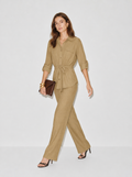 Maren Textured Shirt Pant Set