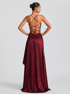 Abito Maxi Ruby Arricciato in Vita