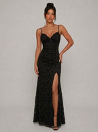 Farielle Romantic Lace Maxi Dress