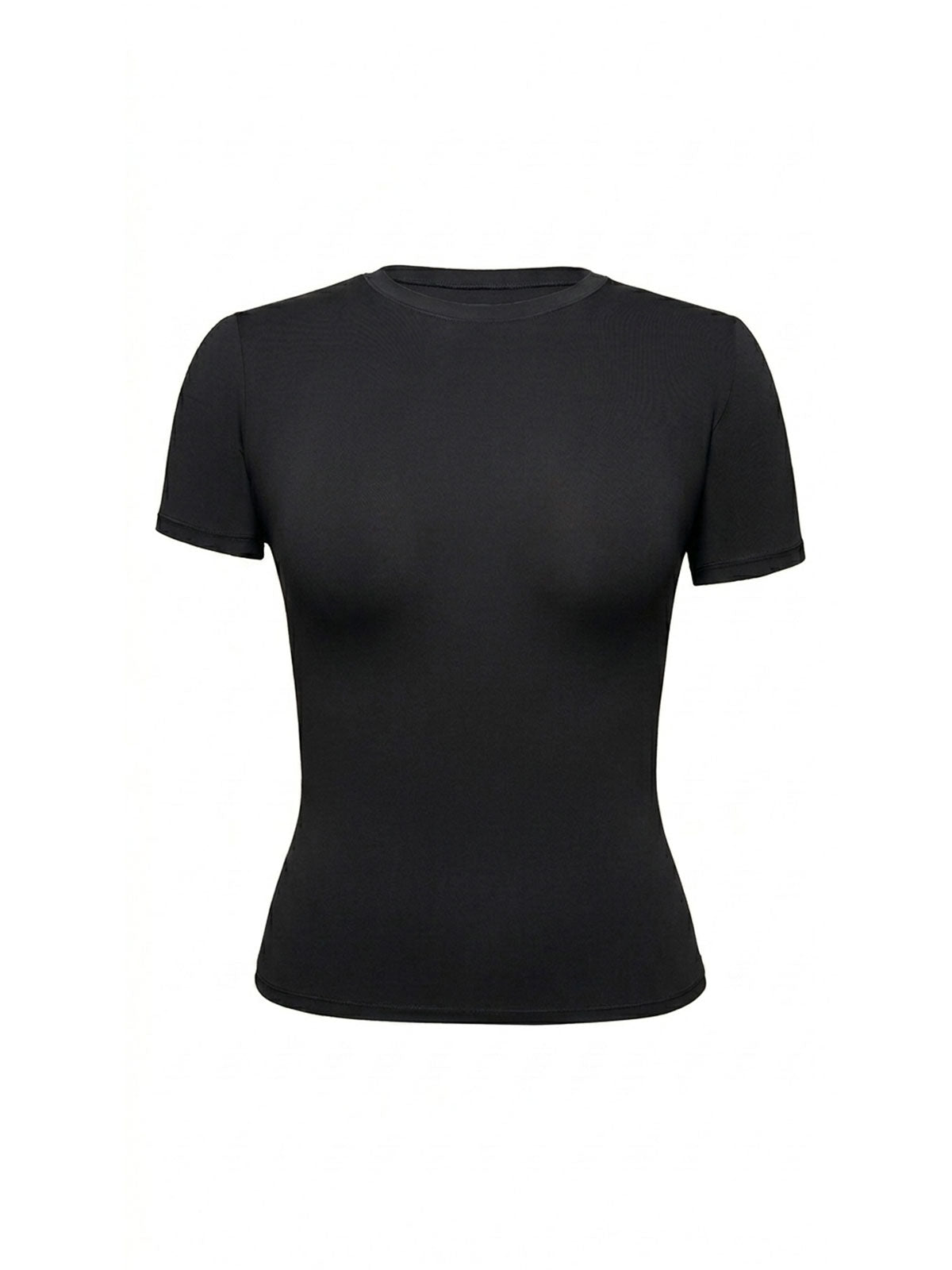 Fitted Crew Neck short-sleeved T-shirts