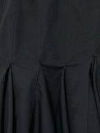 Daphne Midi-Kleid mit eckigem Ausschnitt