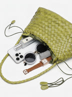 Raquel Woven Shoulder Bag