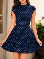 Lila Minikleid