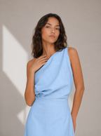 Cecilia One Shoulder Midi Dress