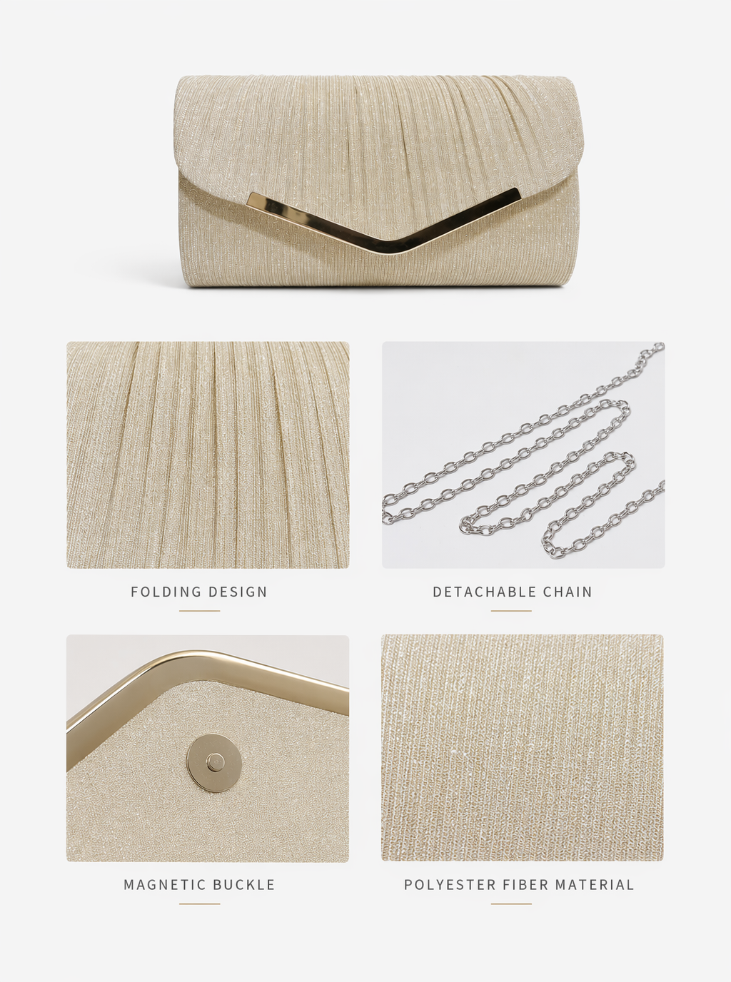 Marielle Folded Clutch Bag