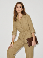 Maren Textured Shirt Pant Set