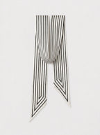 Vesper Stripe Skinny Scarf