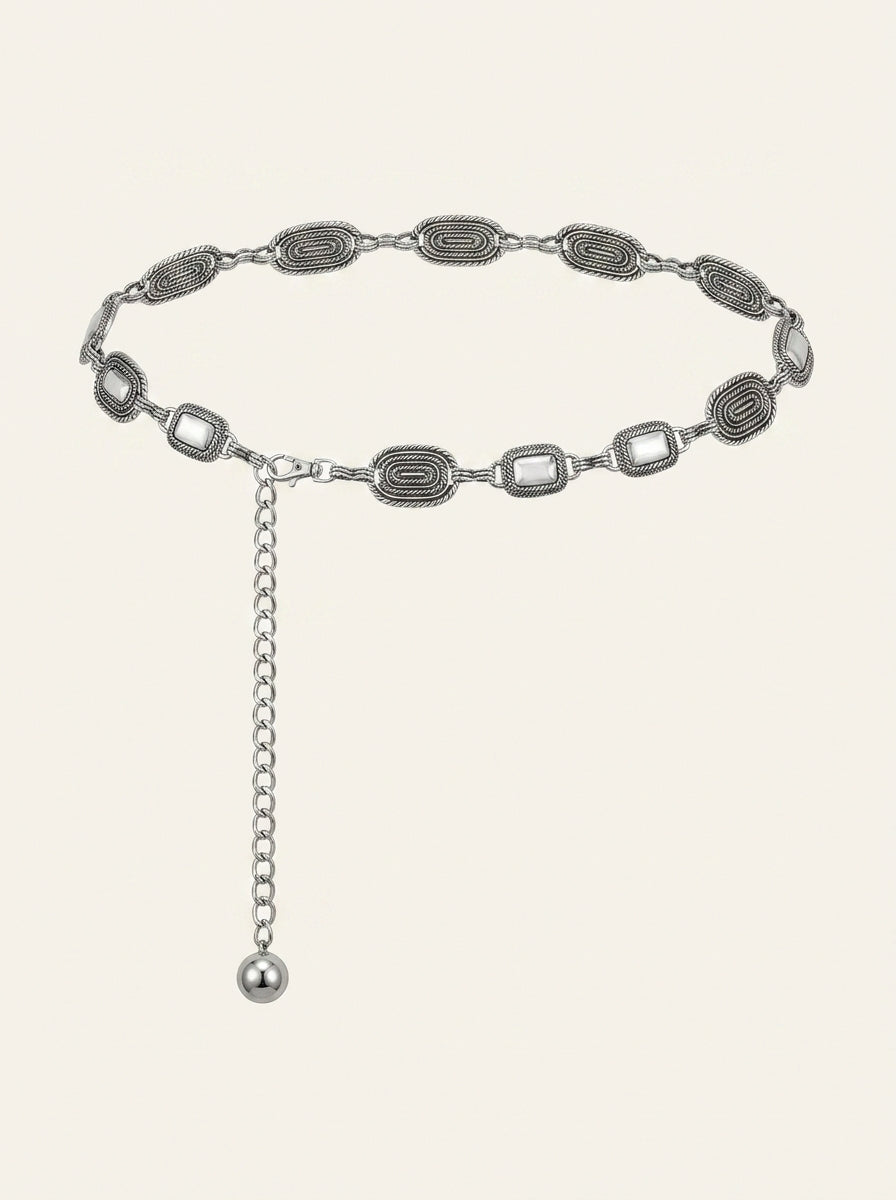 Alice Oval Chain Belt