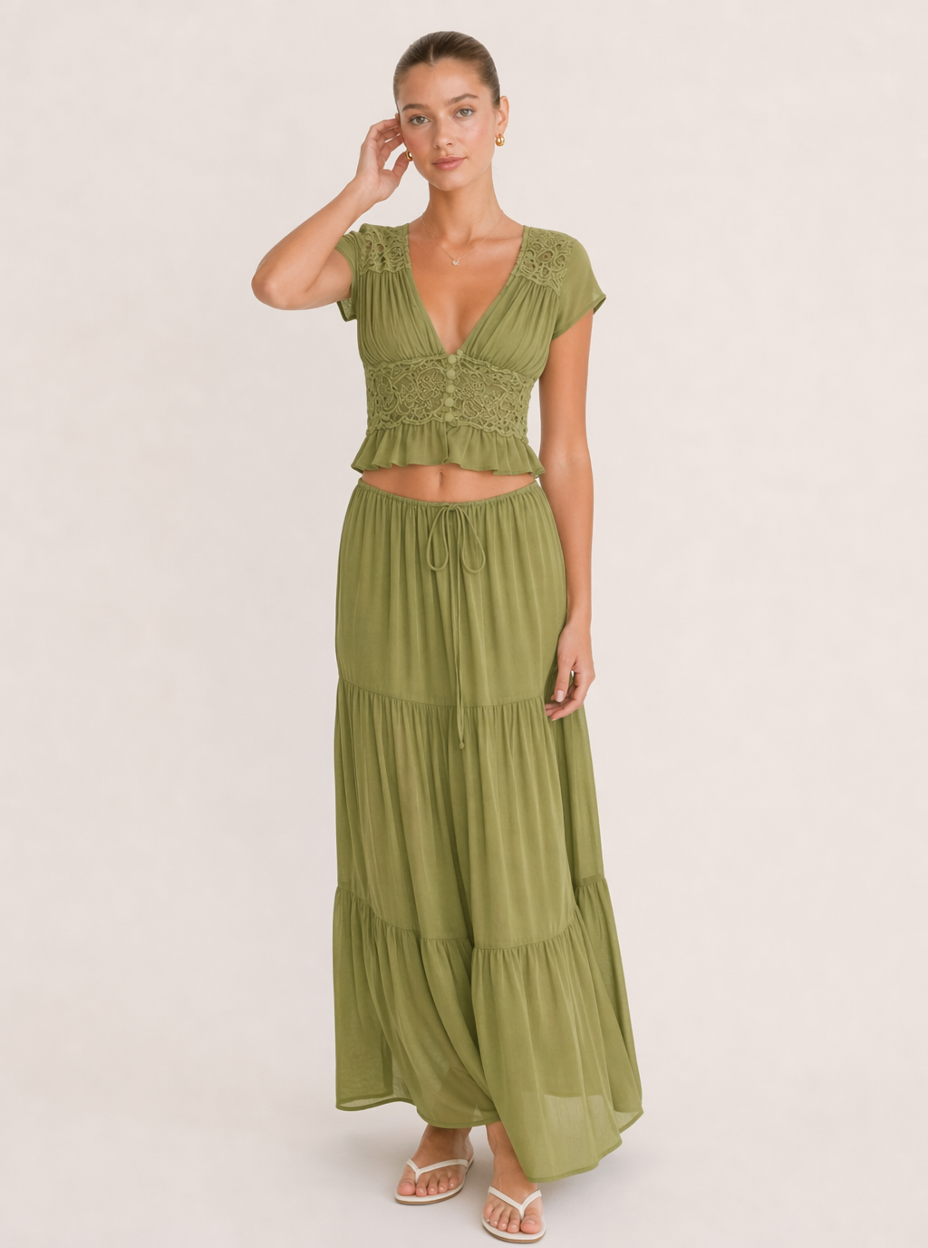 Romy Sage Co-ord Set