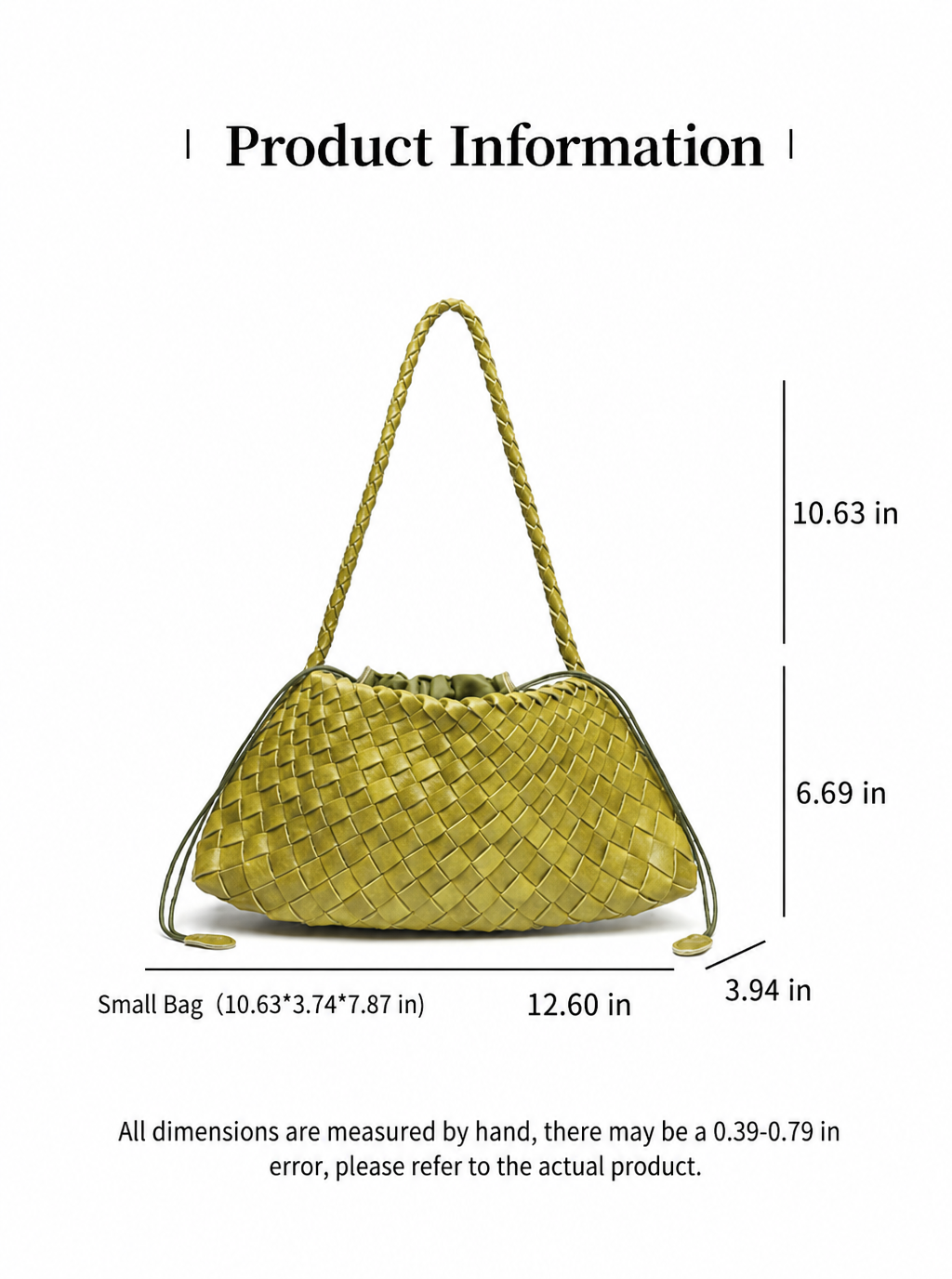 Raquel Woven Shoulder Bag