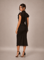 Zephrina Ravielle cutout skirt set